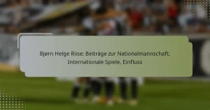 Bjørn Helge Riise: Beiträge zur Nationalmannschaft, Internationale Spiele, Einfluss