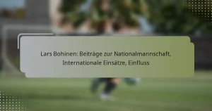 Lars Bohinen: Beiträge zur Nationalmannschaft, Internationale Einsätze, Einfluss
